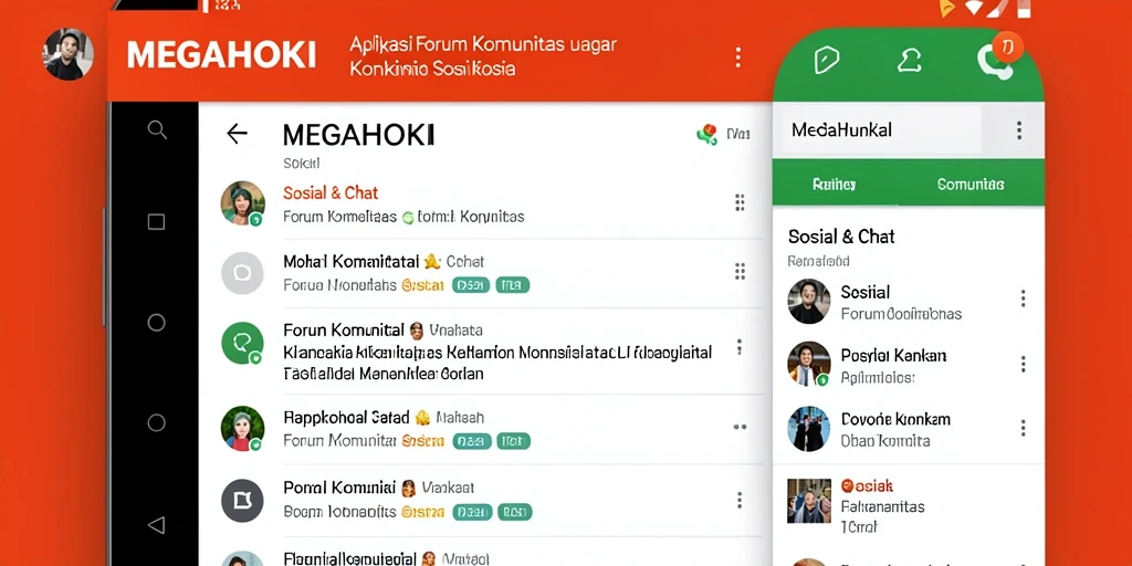 Tampilan antarmuka MEGAHOKI yang menarik dan fungsional.